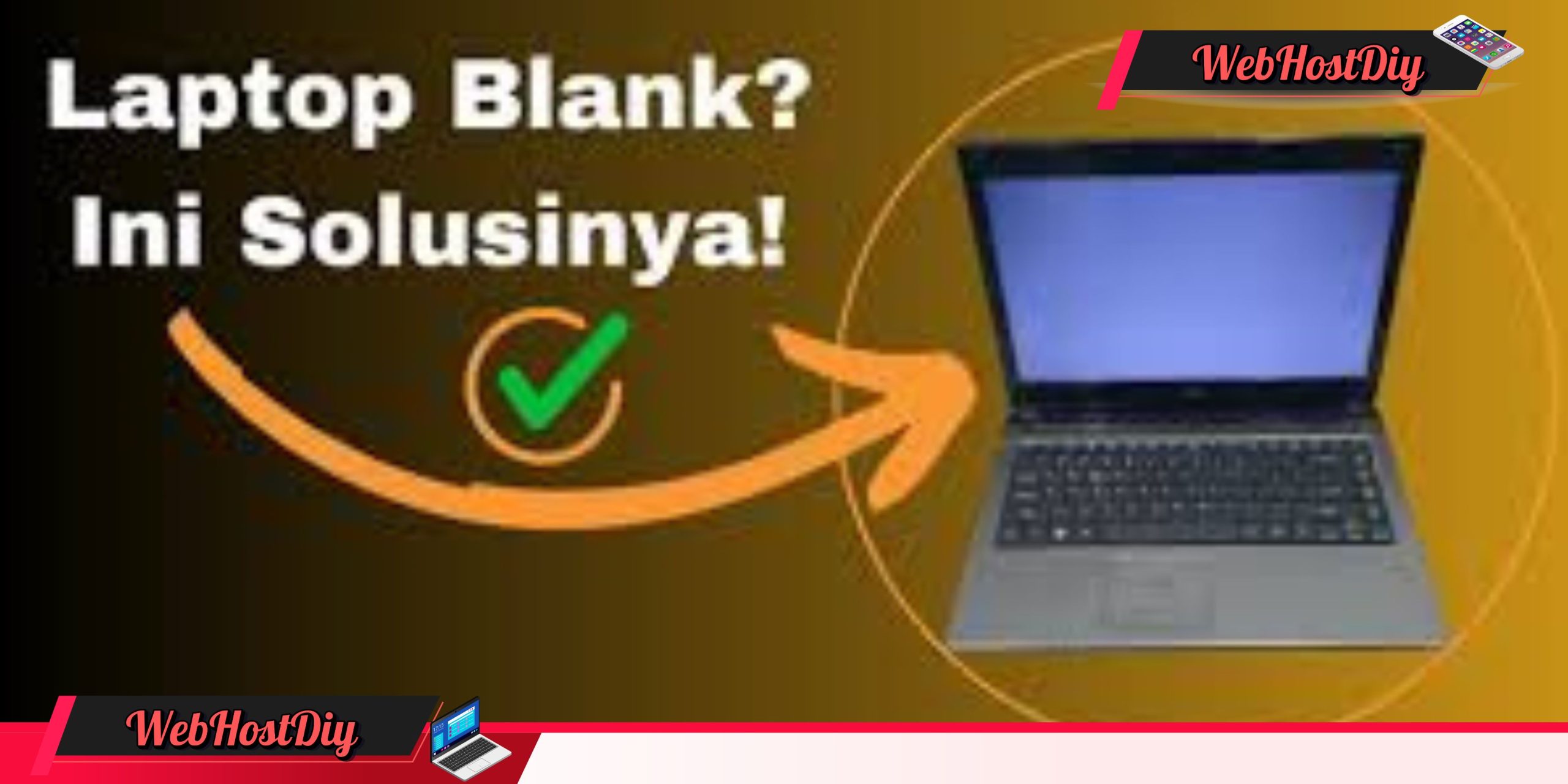 Bingung Mengatasi Layar Laptop Hitam? Ini Trik & Tips Jitu yang Bisa Kamu Coba!
