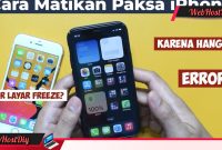 Layar iPhone Error? Tenang! Trik Jitu Matiin Paksa iPhone Anti Ribet
