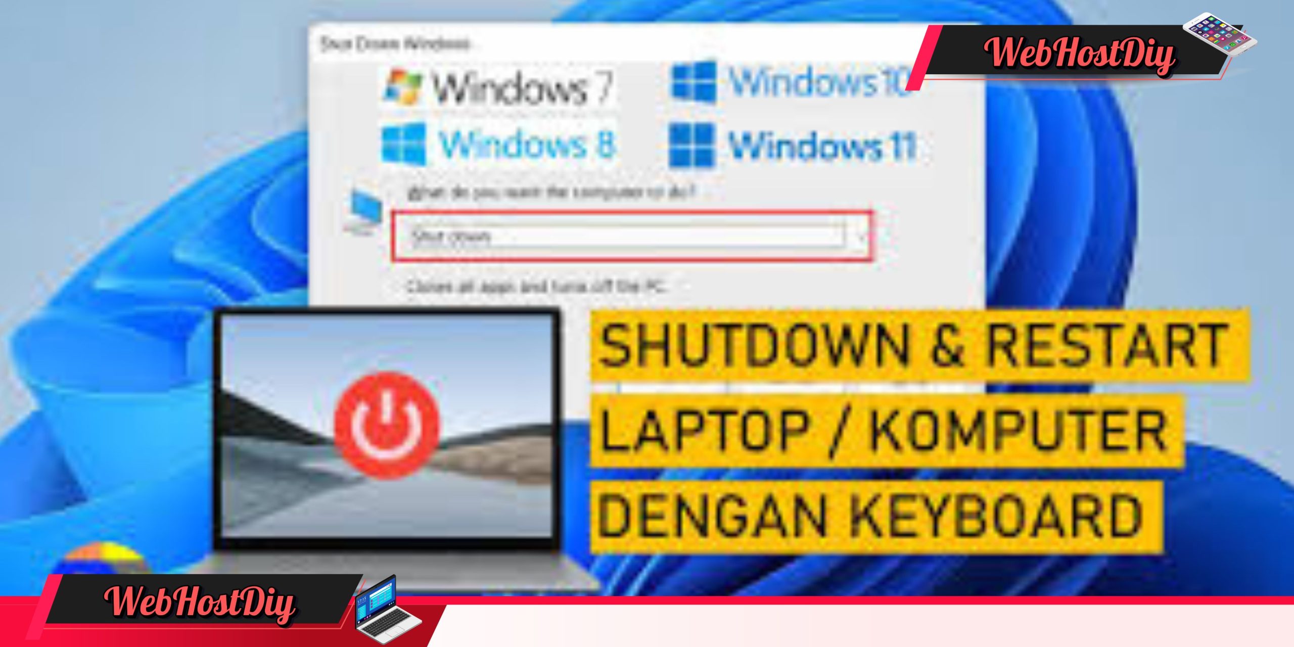 5 Tips & Trik Restart Laptop Pakai Keyboard! Simak Langkah-Langkahnya