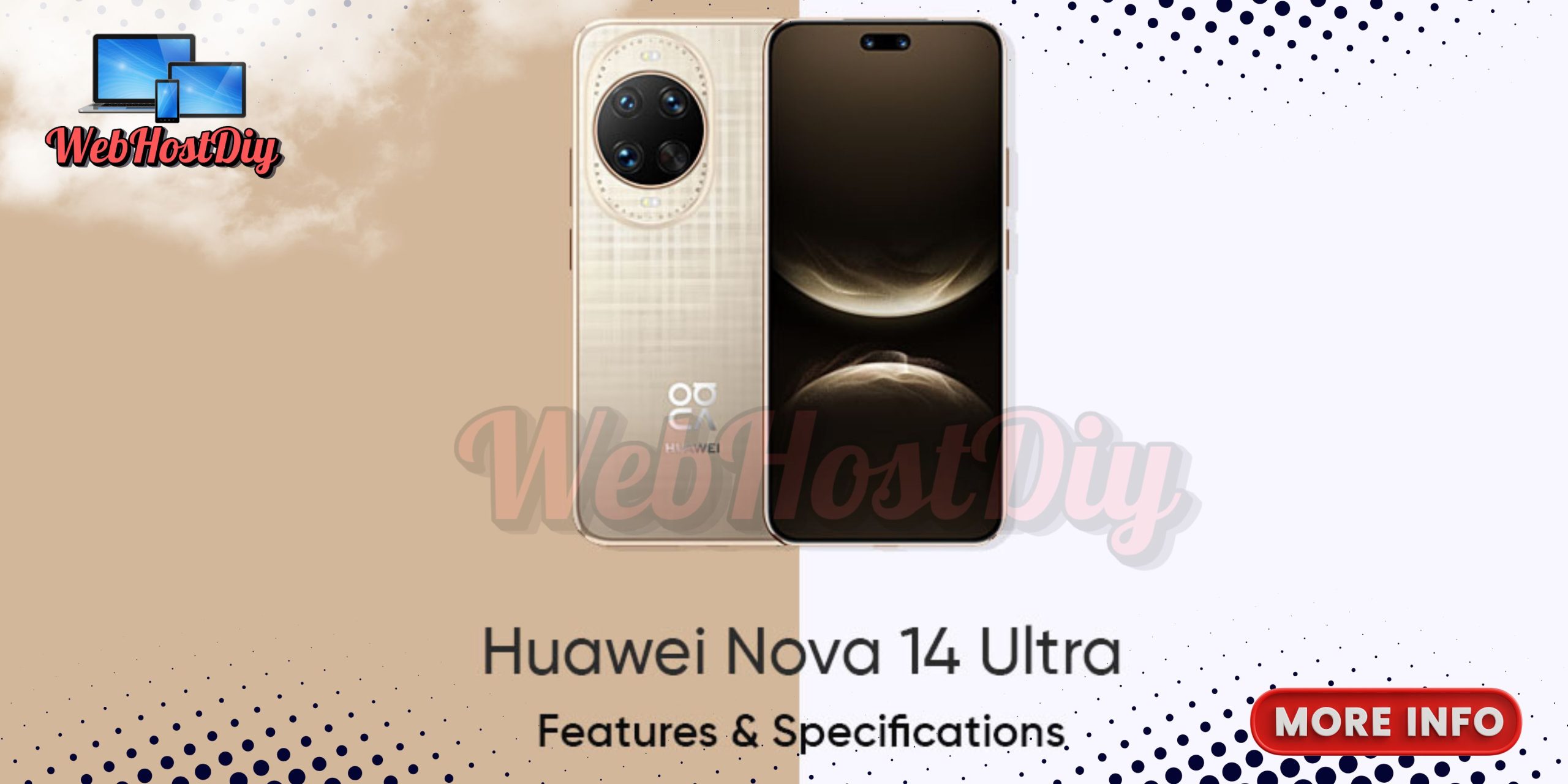 Spill Huawei Nova 14 Ultra Model Ultra! Kamera Perioskop 50MP Bikin Foto Makin Epic