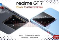 Realme GT7 Meluncur Global Di Paris, Spesifikasi Gahar!