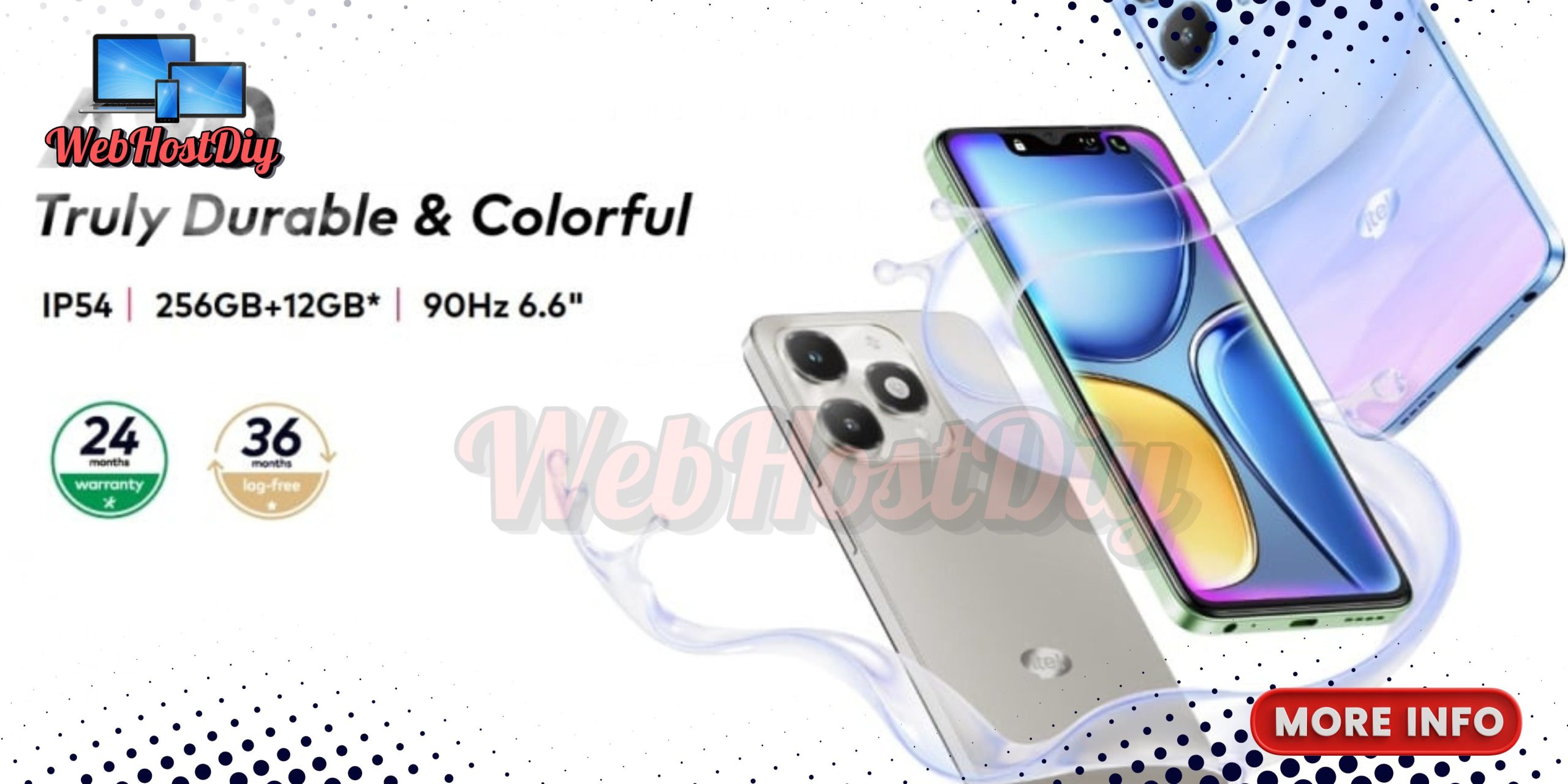 Itel A90 Rilis, Desain Mirip iPhone 13 Pro Max