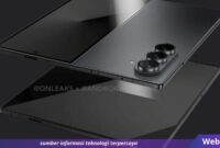 Gambar render Samsung Galaxy Z Fold 7 yang dibagikan oleh tipster OnLeaks (OnLeaks x Android Headlines)(OnLeaks x Android Headlines)
